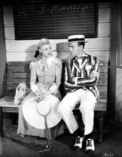 Vintage Fred Astaire Ginger Rogers (Bench)