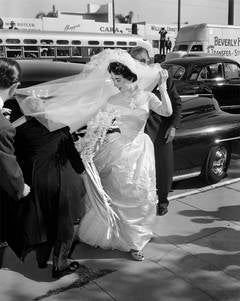 Elizabeth Taylor (Wedding Day 1950)