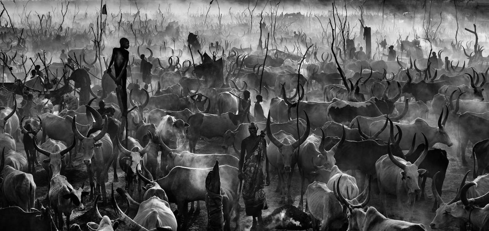 David Yarrow Black and White Photograph - Mankind III