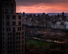 David Drebin - Girl Over Central Park, Photography 2012, Printed After