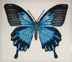 Kevin Champeny – „Tethered Butterfly Blue“, Skulptur