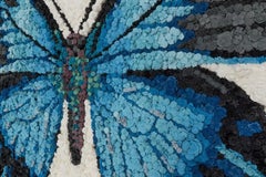 Kevin Champeny – „Tethered Butterfly Blue“, Skulptur