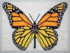Kevin Champeny - Tethered Butterfly Orange, Sculpture