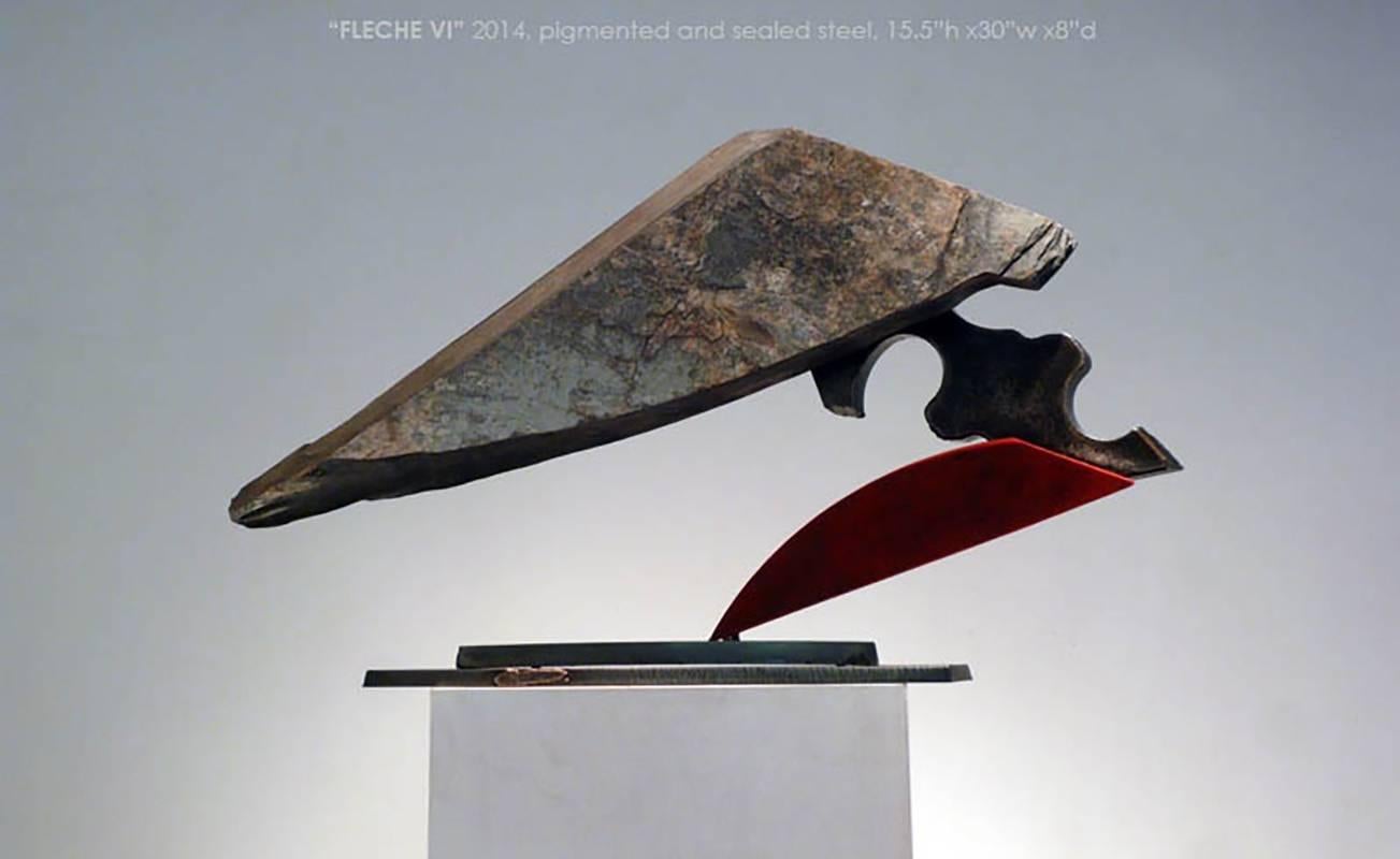 Fleche VI  - Abstract Sculpture by John Van Alstine