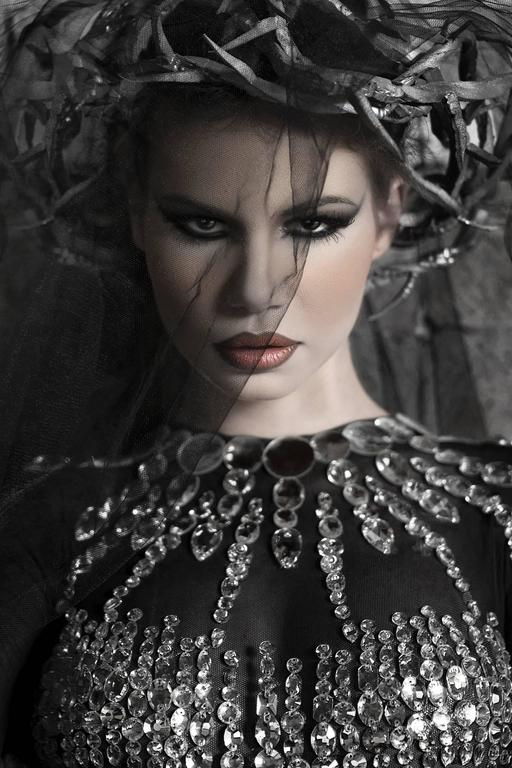 Joe Malicdem Portrait Photograph - Dark Beauty