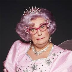Barry Humphries as Dame Edna Fairy Godmother Costume 5