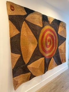 After Alexander Calder – Star, Hand-Woven Jute Tapestry, Bon-Art Guatemala, 1975