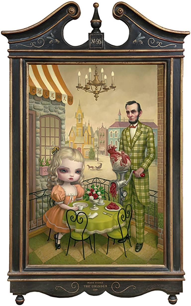 Mark Ryden Figurative Painting - The Grinder