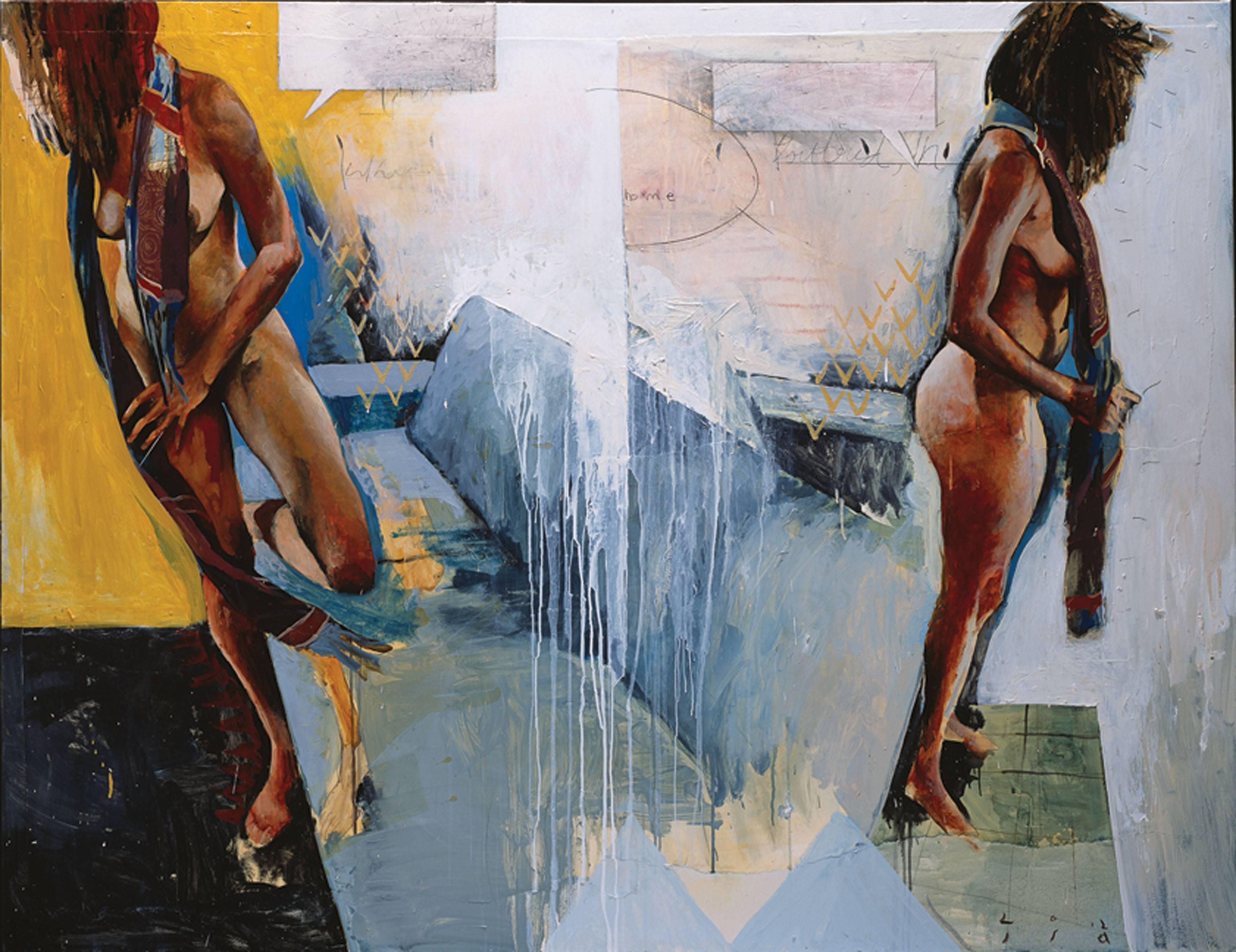 Jason Shawn Alexander Figurative Painting - Of Two Minds