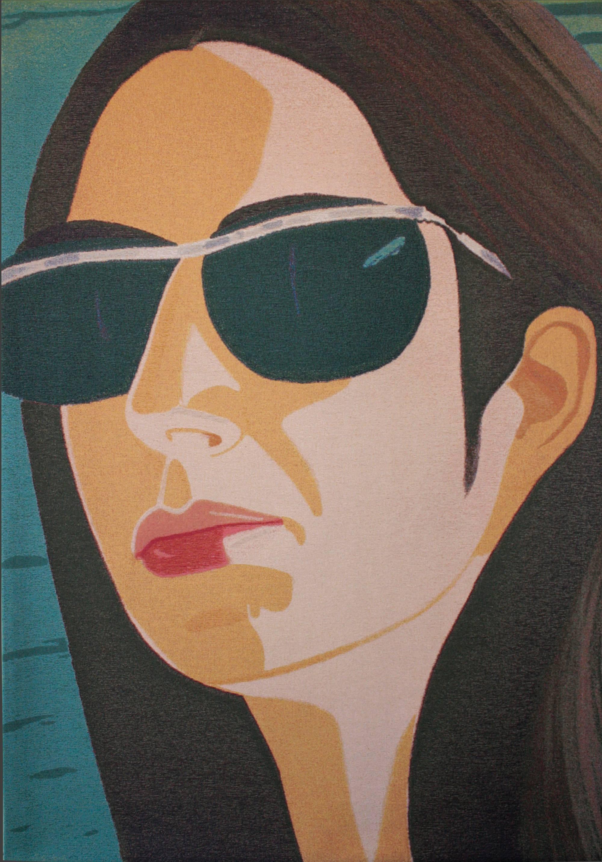 Ada with Sunglasses  - Print by Alex Katz