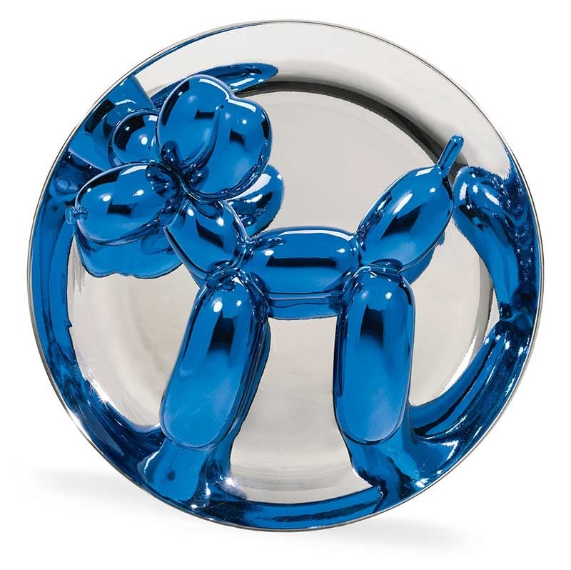 Balloon Dog Blue - Sculpture by Jeff Koons