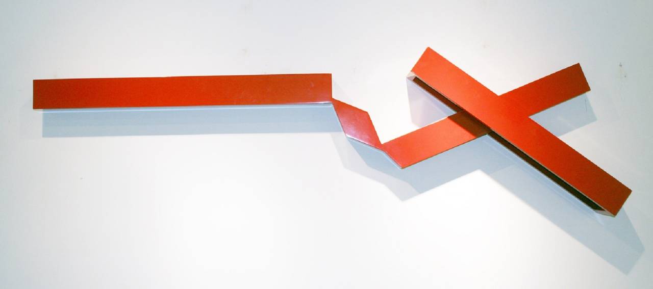 Jane Manus Abstract Sculpture - Red Hot
