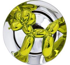 Balloon Dog Plate (Yellow)