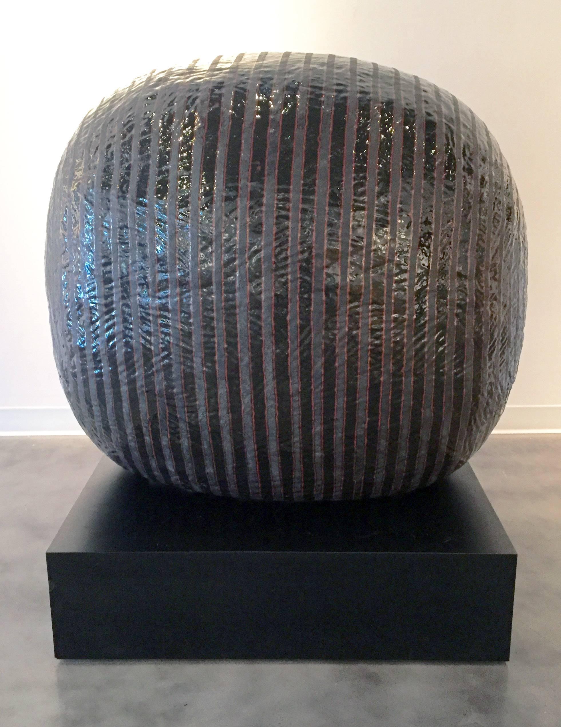 Jun Kaneko Abstract Sculpture - Untitled Dango