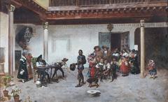 Oil painting on canvas