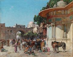 A market day in Constantinople