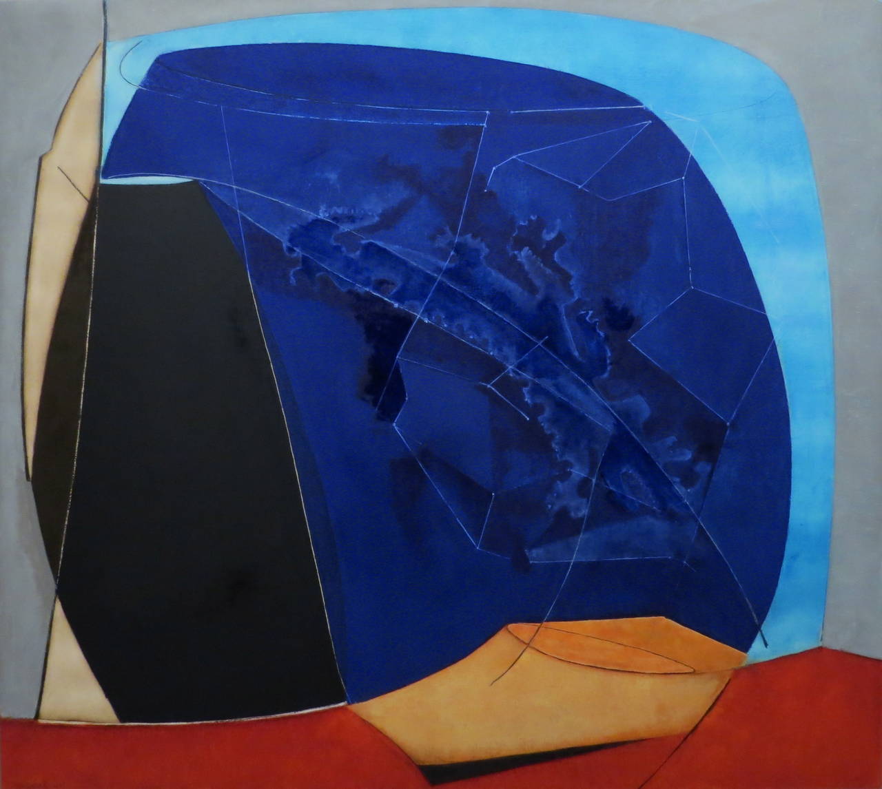 David A. Dreyer Abstract Painting - Seven Ollas