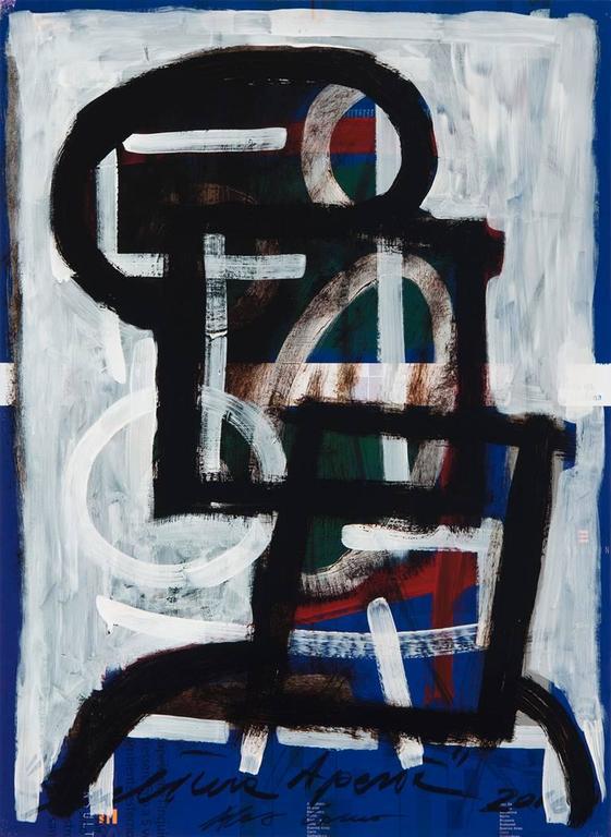 Alex Corno Abstract Drawing - Scultura Aperta