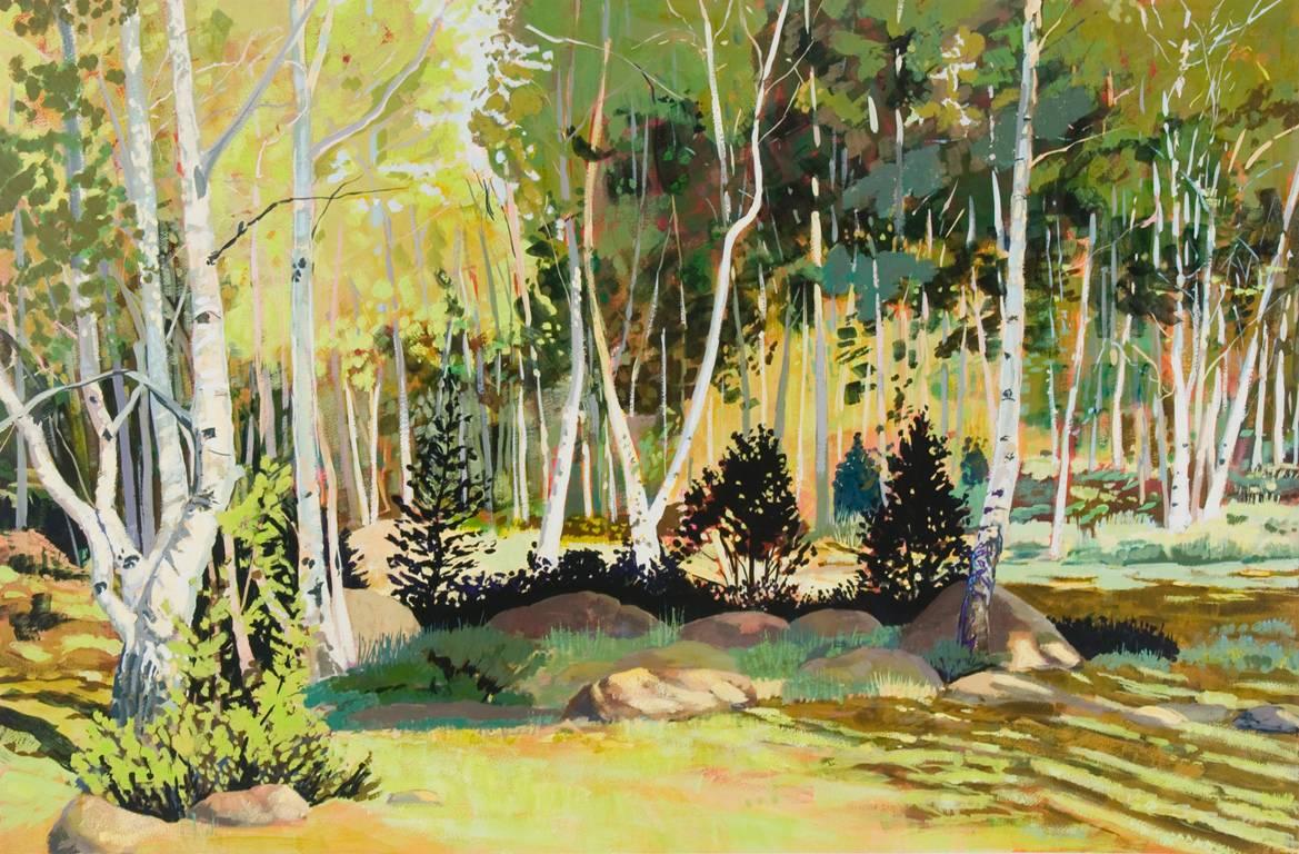 Jane K. Starks Landscape Art - Mytoge Mountain Road, Utah, Summer