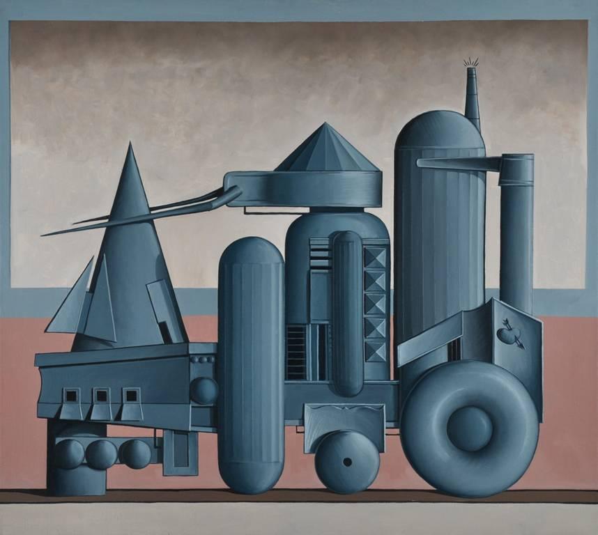 Abstract Painting di Valton Tyler - Baia dei carrelli