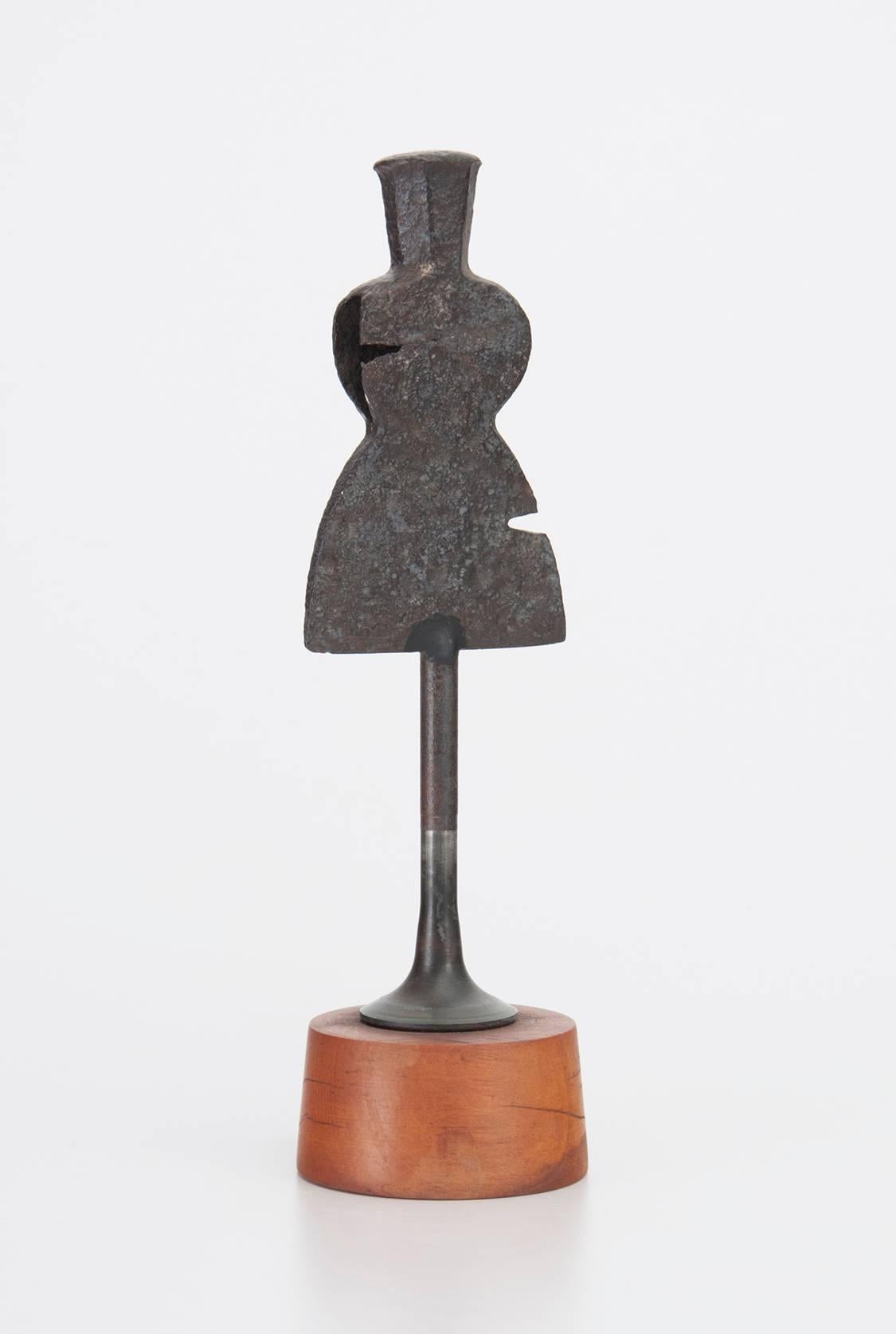 John Walker Abstract Sculpture - Untitled (Ax Head)