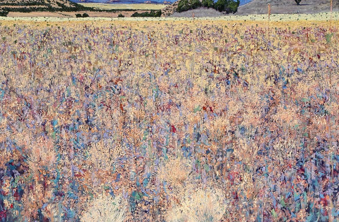 Jim Woodson Landscape Painting - Simultaneous Coalescing Recollections, High Desert