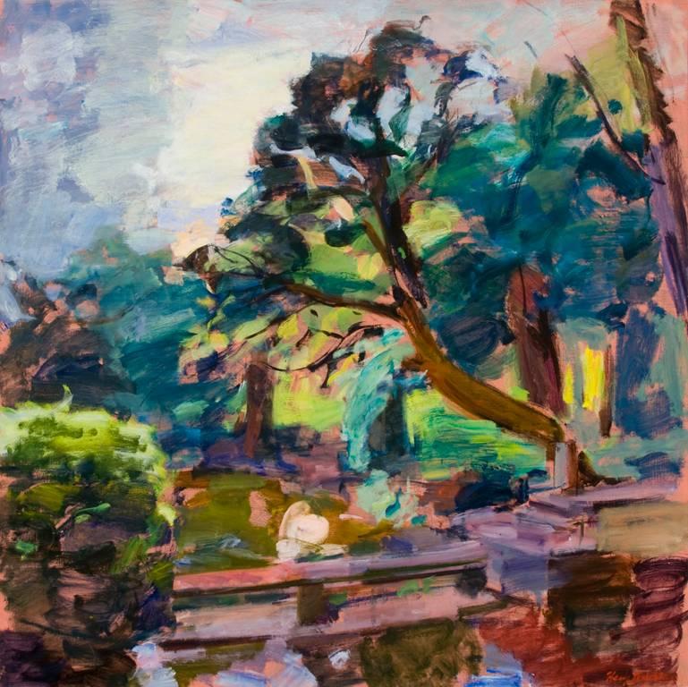 Henry Finkelstein Landscape Painting - Lock at Bragoux