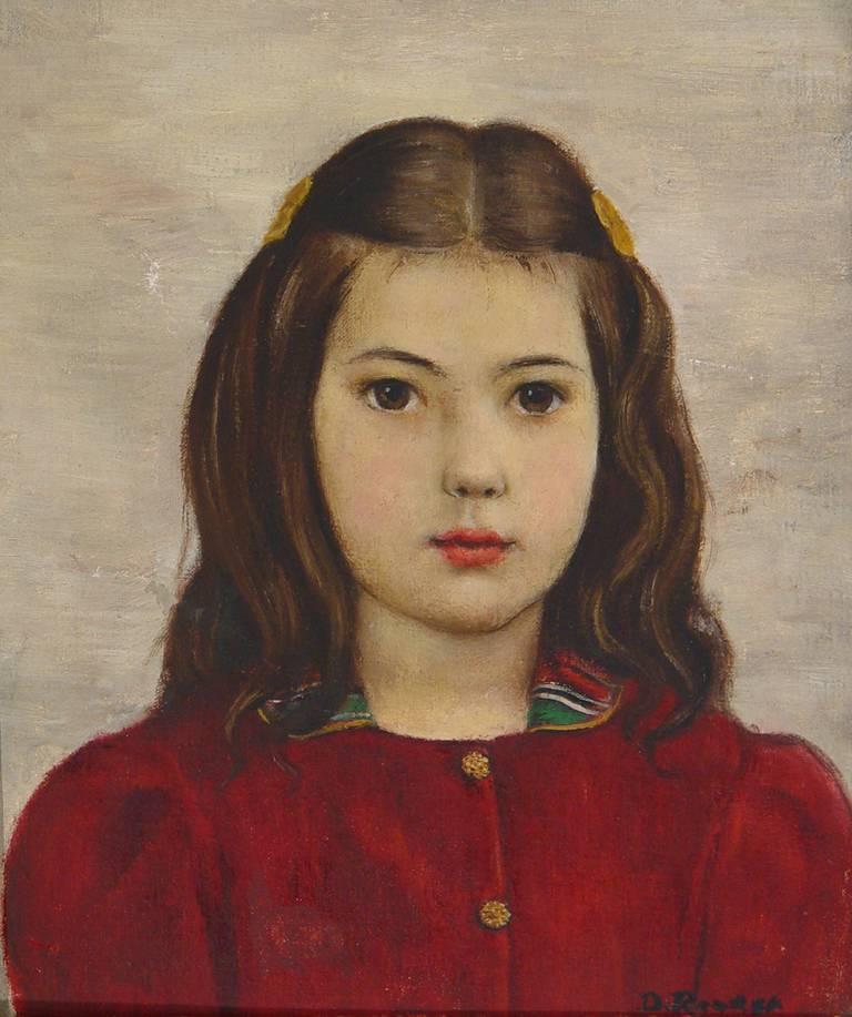 Ann (age 6) - Painting by Dickson Reeder