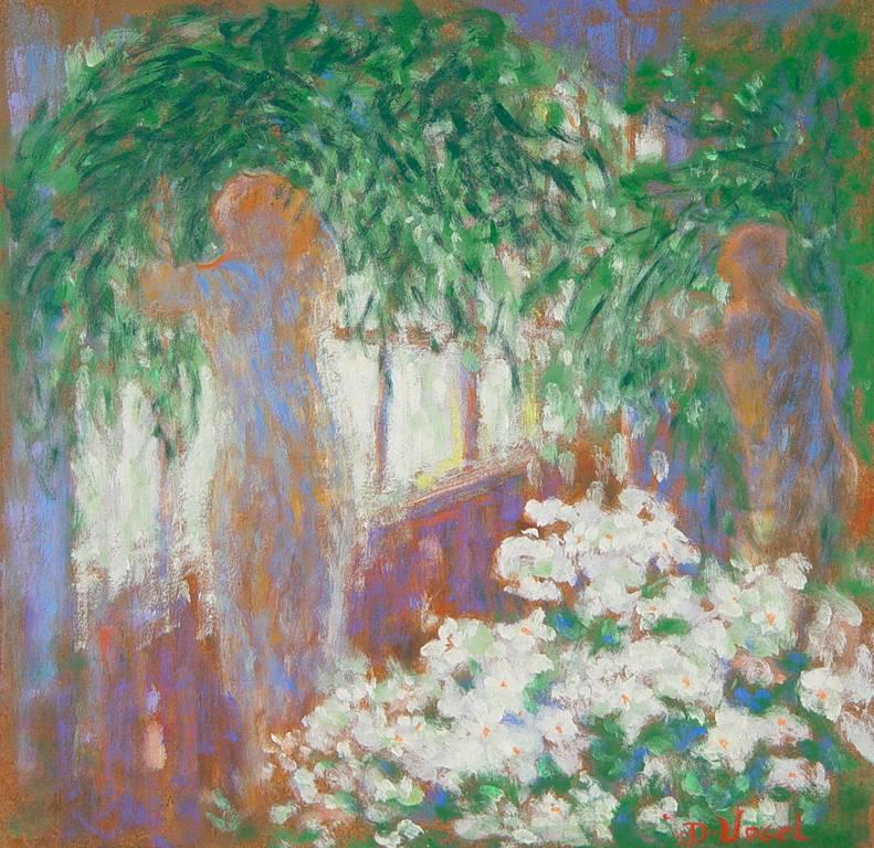 Figurative Painting de Donald S. Vogel - Impresión