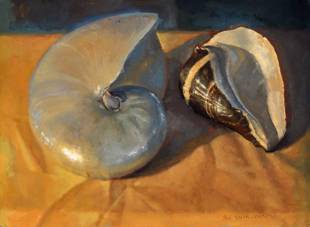 Nautilus and Friend - Painting by Bob Stuth-Wade