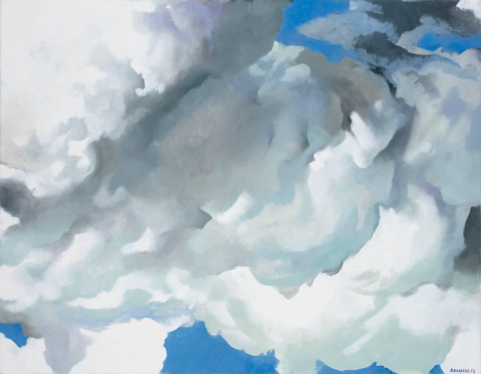 The Clouds III - Painting by Barnaby Fitzgerald