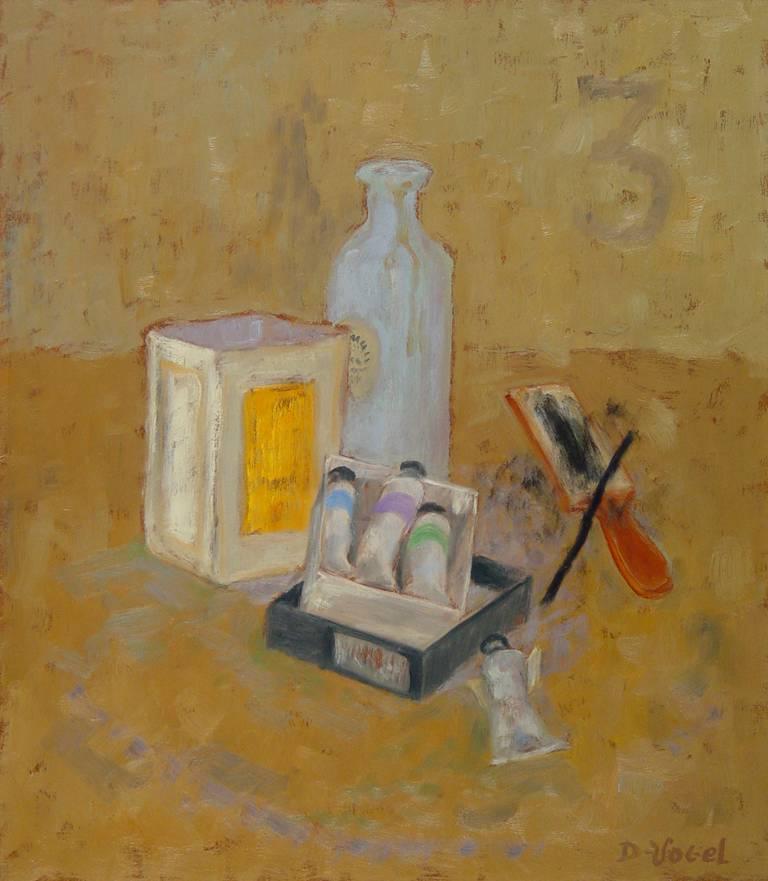 Donald S. Vogel Still-Life Painting - Still Life with Studio Objects III