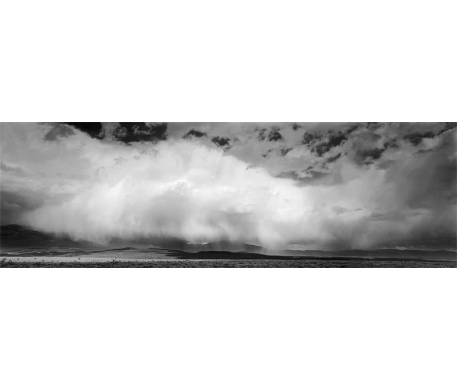 David H. Gibson Landscape Photograph - Walking Rain, Rio Hondo Mesa, New Mexico