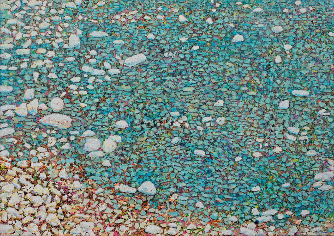 Jim Stoker Landscape Painting - The River's Edge