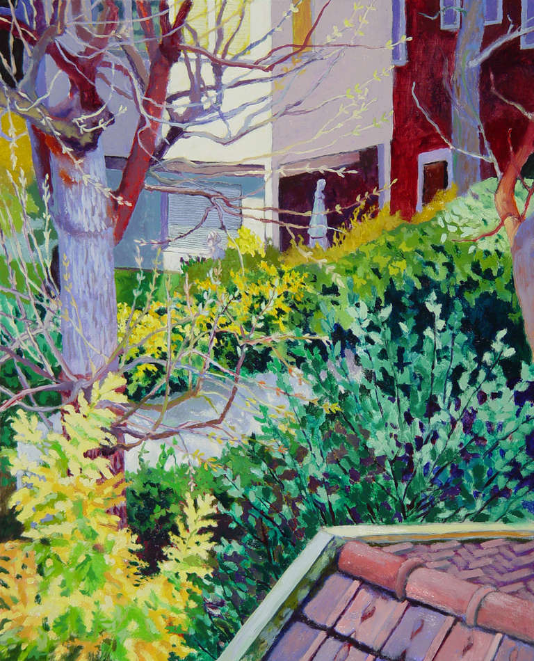 Trish Nickell Landscape Painting - La maison du sculpteur