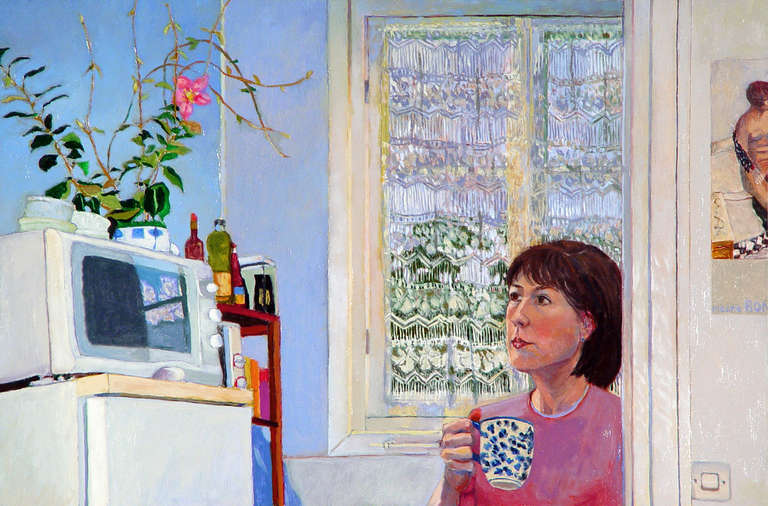 Interior Painting Trish Nickell - La fleur, le thé, et Bonnard