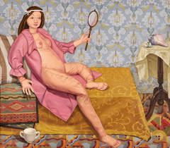 Reflection (nach The Turkish Room von Balthus)