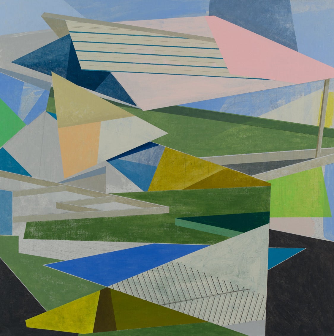 Abstract Painting di David Collins - Livelli