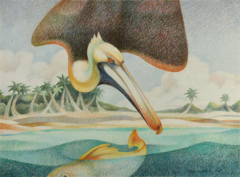 David Everett Animal Art - Sea of Glass (Quintana Roo Series)
