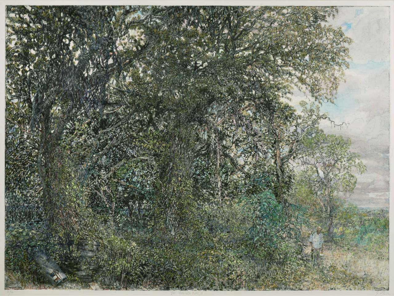 John Cobb Landscape Print - The Thrasher Place II