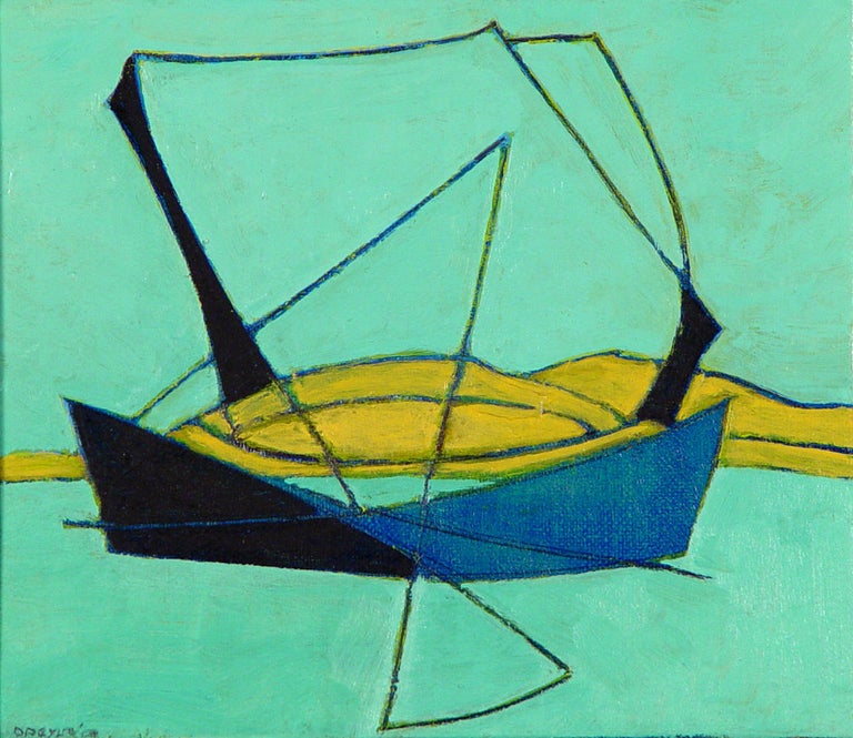 David A. Dreyer Abstract Painting - Small Boat
