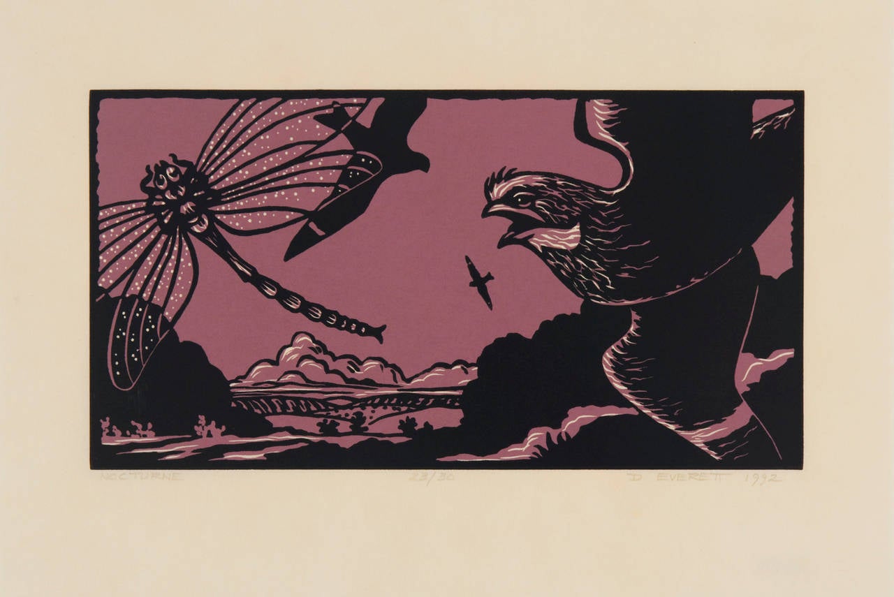 Nocturne, pièce maîtresse - Print de David Everett