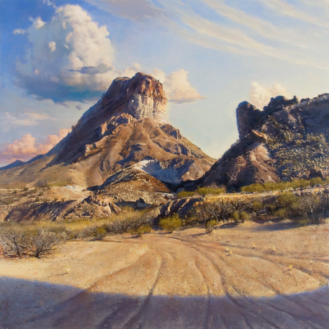 Bob Stuth-Wade Landscape Painting - Leaning toward the Light