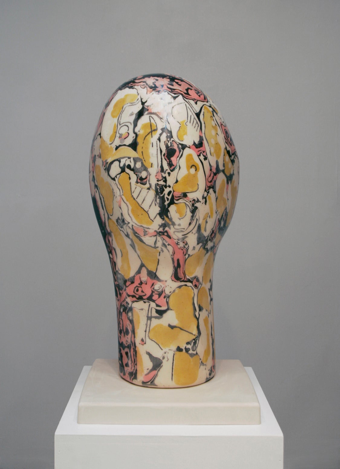 Michael O'Keefe Figurative Sculpture - Hilarity Head