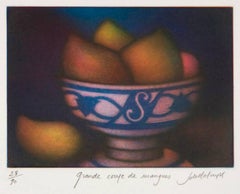 Grande coupe de mangues