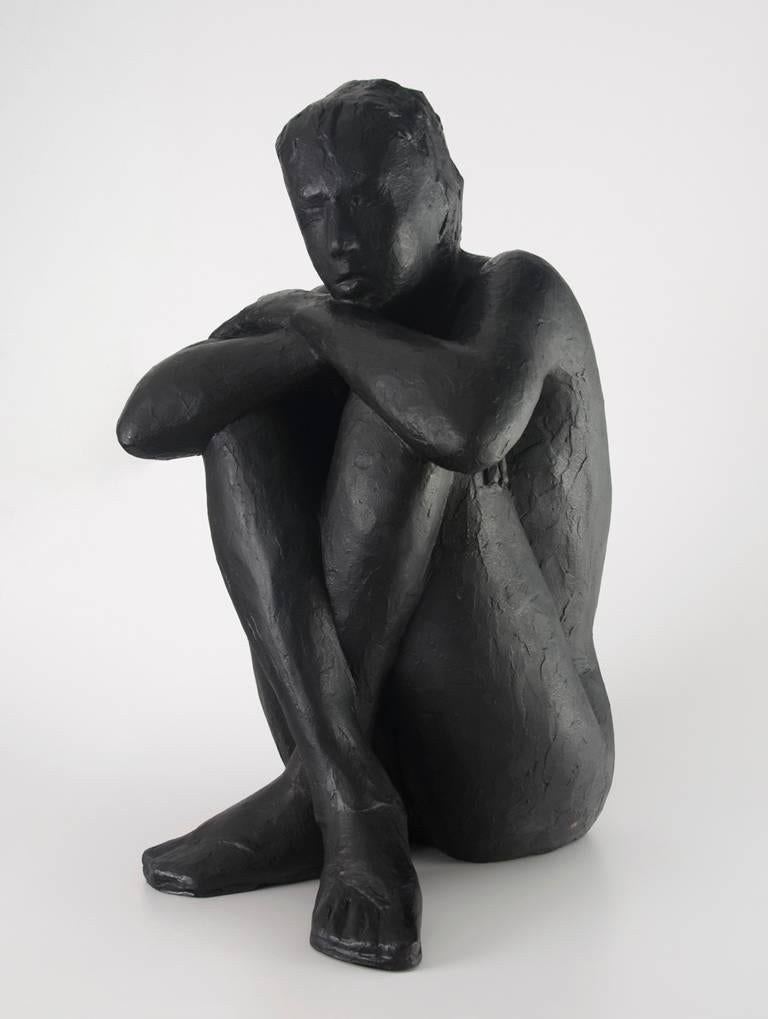 Deborah Ballard Figurative Sculpture - Gossips II