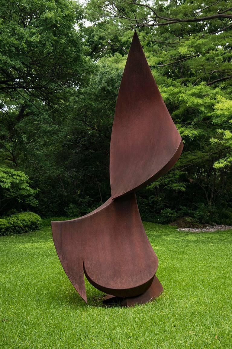 John Brough Miller Abstract Sculpture - Wind Sweep