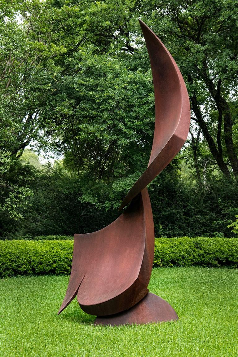Wind Sweep - Sculpture by John Brough Miller