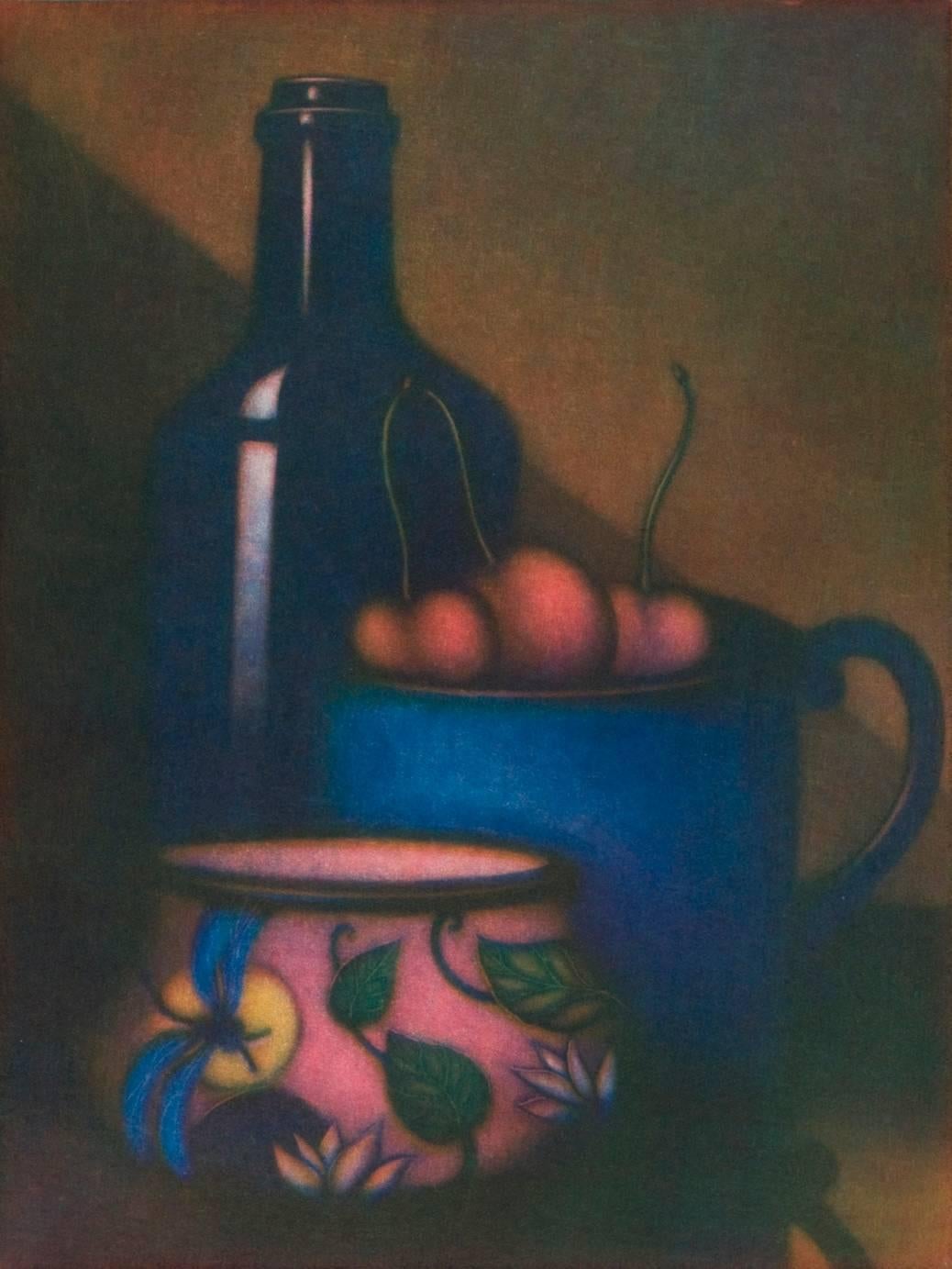 Laurent Schkolnyk Still-Life Print - La bouteille