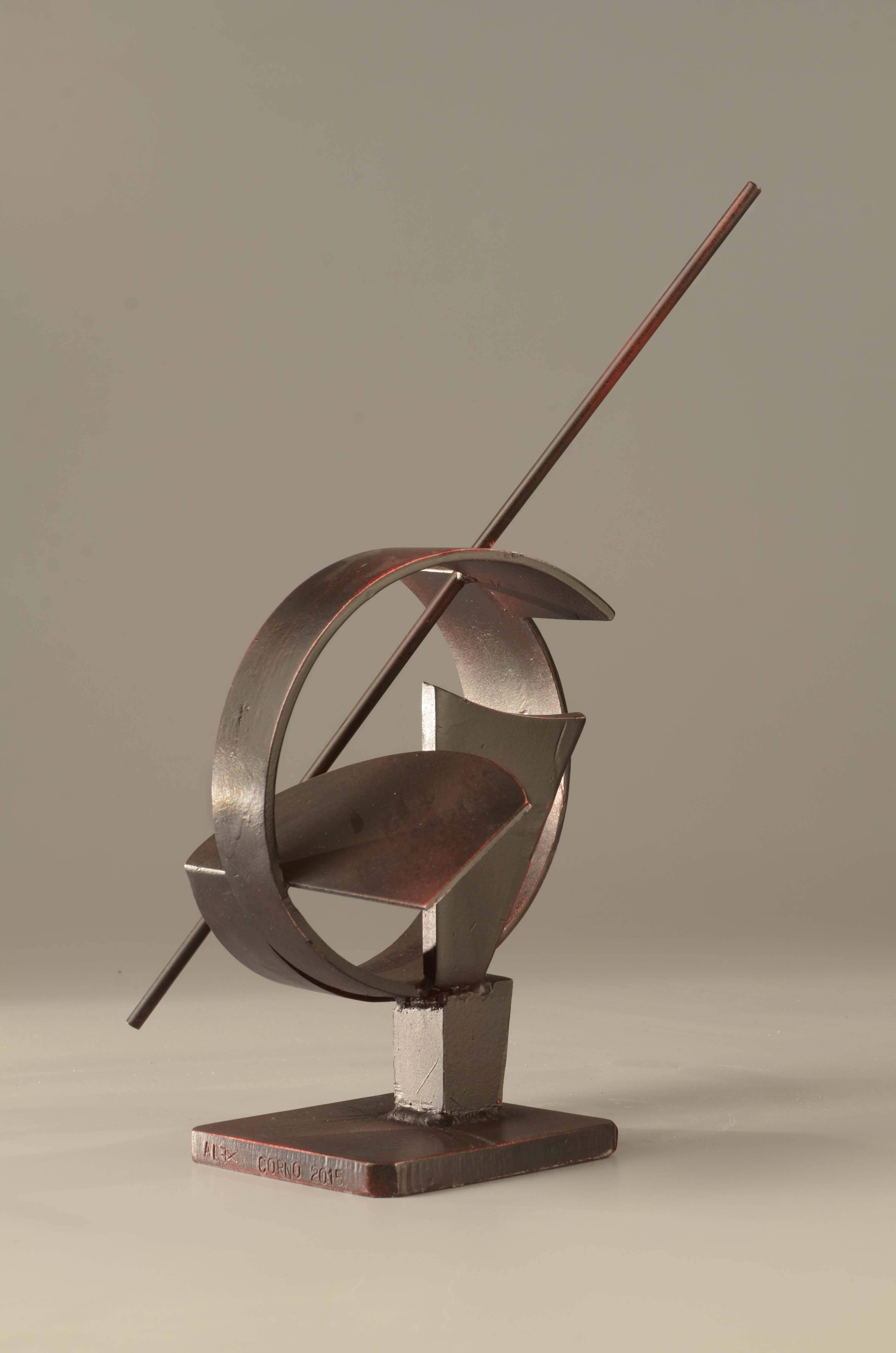 Alex Corno Abstract Sculpture - Compass